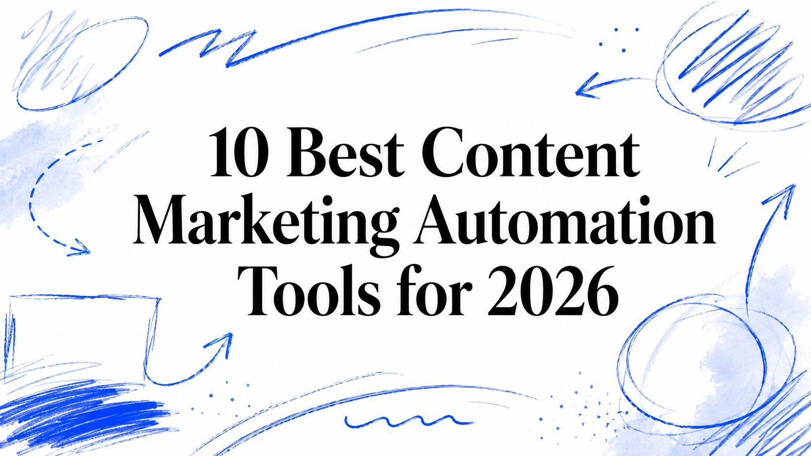 10 Best Content Marketing Automation Tools for 2026