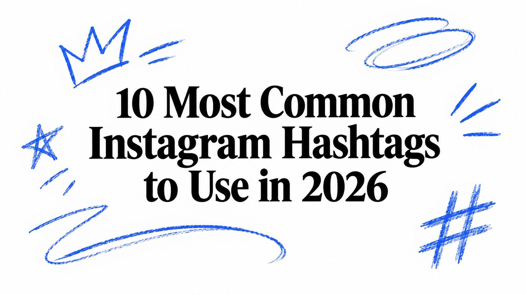 10 Most Common Instagram Hashtags to Use in 2026