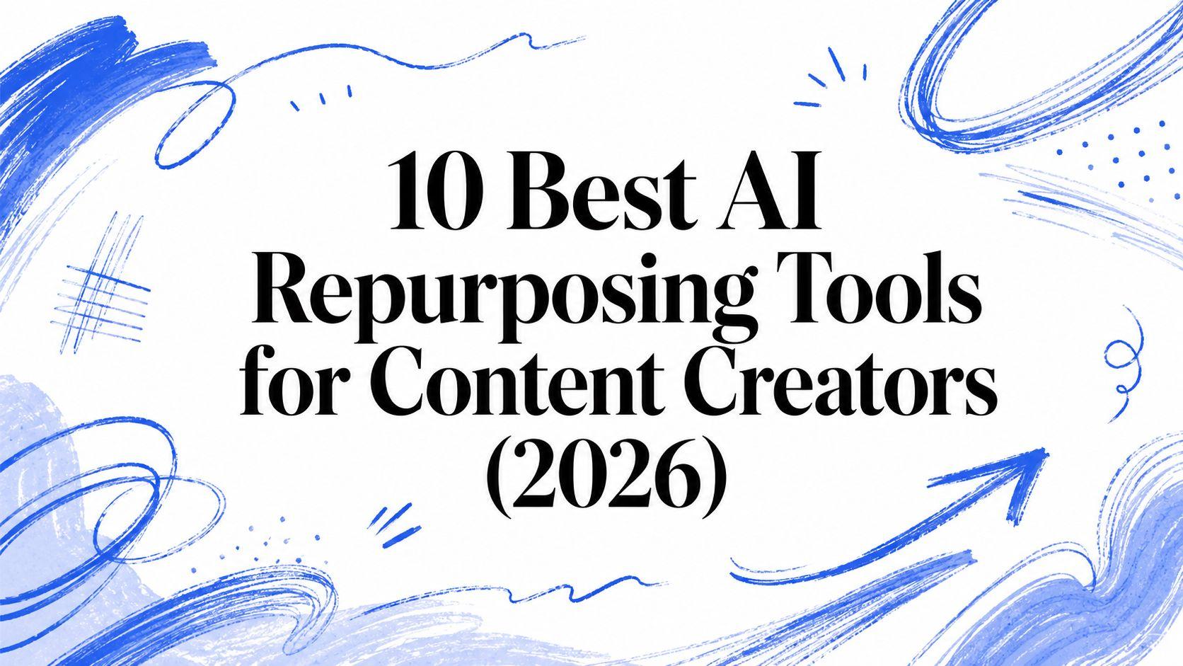 10 Best AI Repurposing Tools for Content Creators (2026)