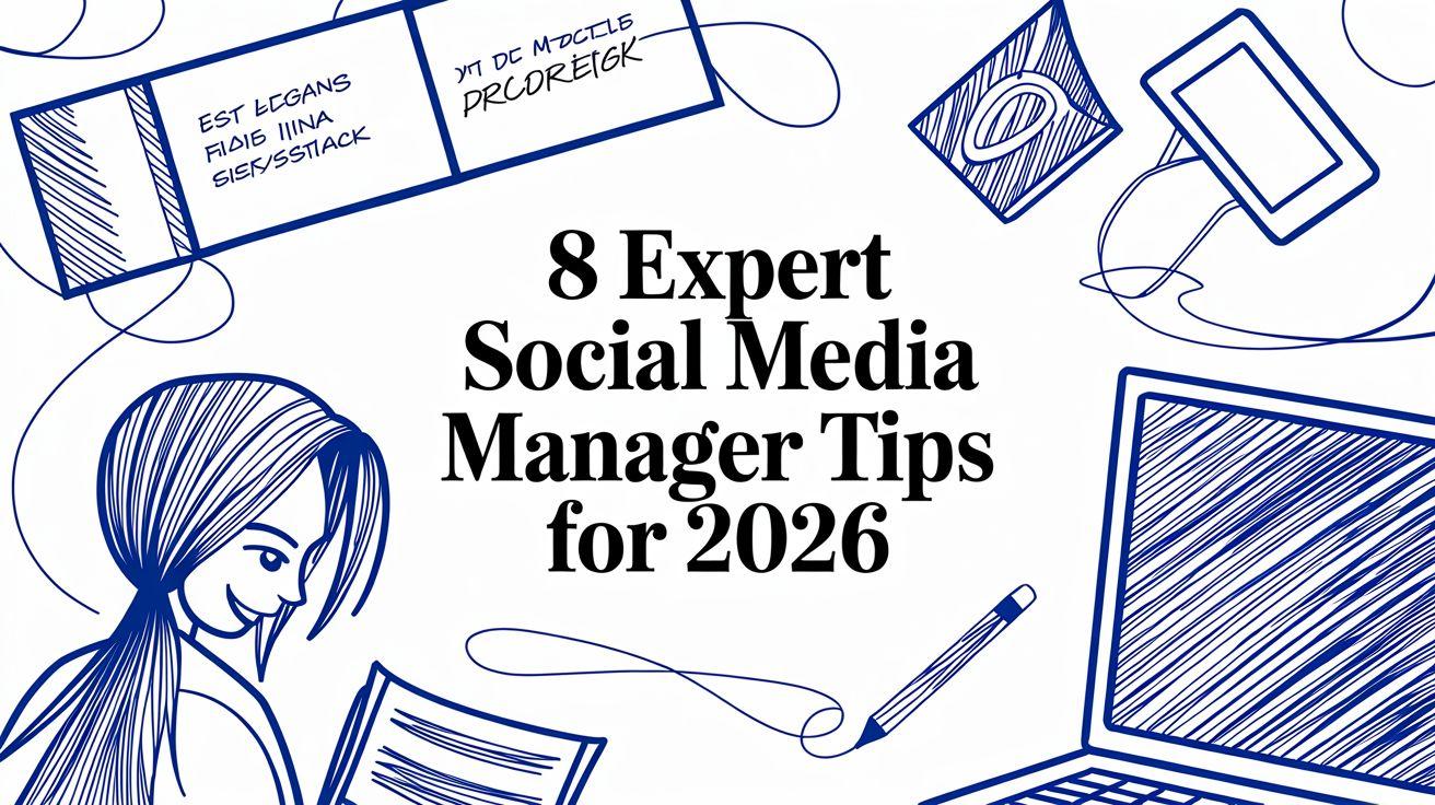 8 Expert Social Media Manager Tips for 2026